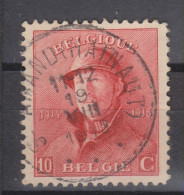 COB 168 Oblitération Centrale ST-AMAND (HAINAUT) - 1919-1920 Albert Met Helm