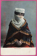Ag2747 - EGYPT - VINTAGE POSTCARD -  Costumes - 1908 - Costumi