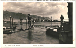 CPA Carte Postale Espagne Santa Cruz De Tenerife Entrada Del Muelle  VM80003 - Tenerife