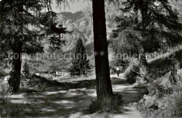 13816031 Leukerbad Loueche-les-Bains VS Waldweg Bei Leukerbad Mit Gemmiwand  - Autres & Non Classés