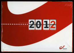 België 2012 - Jaarmap - Pochette Annuelle - Met Zwart-wit Velletje Van Europa - Originele Verpakking - Scellé - Sealed - Full Years