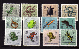 Pologne - Faune - Reptiles - Batraciens -- Neufs** - MNH - Nuovi