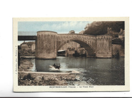 CPA  DPT 86 MONTMORILLON LE VIEUX PONT - Montmorillon