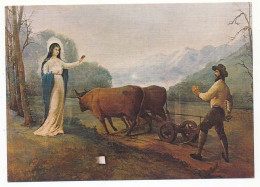 CPSM / CPM 10.5 X 15 Isère NOTRE DAME DE L'OSIER  La Chapelle N-D.de Bon Rencontre "L'Apparition" Tableau Peinture - Autres & Non Classés