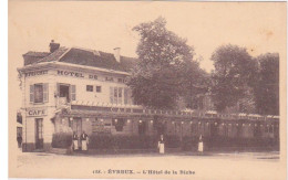 27 - EURE - EVREUX - HOTEL DE LA BICHE  - CAFE RESTAURANT - PROPRIETAIRE P. PESCHET - Evreux