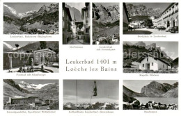 13815394 Leukerbad Loueche-les-Bains VS Balmhorn Majinghorn Dorfstrasse Gemmipas - Other & Unclassified