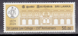 SRI LANKA,  2024, Sri Lanka Law College, 1 V,   MNH, (**) - Sri Lanka (Ceylon) (1948-...)