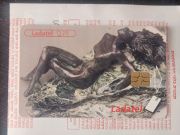 Guatemala-(GT-TLG-0073)-Sculpture 1 -6/8-(29)-(ladatel Q.20)-(0011680136)-used Card+1 Card Prepiad Free - Guatemala