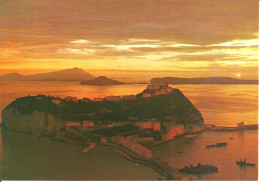 Napoli (Campania) Panorama Di Nisida Al Tramonto, View Of Nisida At Sunset - Napoli