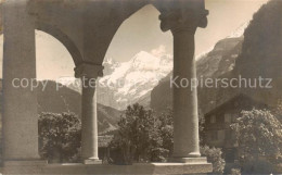 13806518 Kandersteg BE Eingang Hotel Schweizerhof Bluemlisalp Kandersteg BE - Otros & Sin Clasificación