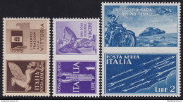 1942 REGNO  - Propaganda Di Guerra N° 12A/12C  3 Valori  MNH/**  LUSSO - Sonstige & Ohne Zuordnung