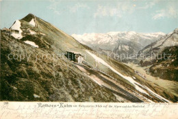 13806433 Rothorn-Kulm Brienzer Rothorn Brienzerrothorn BE Mit Bahnstation Alpenb - Otros & Sin Clasificación