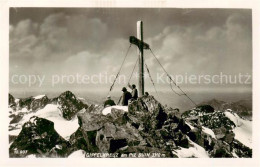 13806211 Piz Buin 3312m Grond GR Gipfelkreuz  - Otros & Sin Clasificación