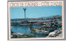 CROS DE CAGNES 06 - Le Port Bâteau De Pêche Et Les Quais - Cagnes-sur-Mer