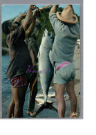 ANTILLES RADIEUSES - Le Retopur De Pêche 2 Homme Baton Gros Poisson Fish 1975 - Other & Unclassified