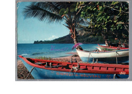 GUADELOUPE - ANTILLES RADIEUSES - Un Village De Pêcheurs Bateau Je Reviens à Nouveau 1976 - Sonstige & Ohne Zuordnung