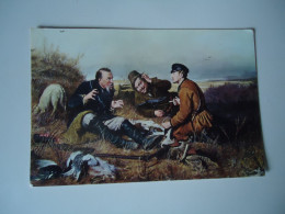 REROV  HUNTERS RESTING  POSTCARDS   FOR MORE PURCHASES 10% DISCOUNT - Paintings