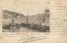 TURKIYE - SOUVENIR DE CONSTANTINOPLE - ENTREE DE LA MER NOIRE - BOSPHORE - ED. ZELLICH REF #110 - 1900 - Turquia