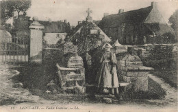 FRANCE - Saint Avé - Vue Sur La Vieille Fontaine - L L - Animé - Vue Générale - Carte Postale Ancienne - Vannes