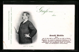 AK Arnold Böcklin, Maler  - Artisti