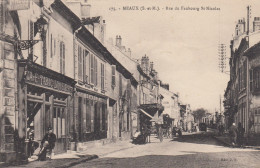 (266) CPA  Meaux  Rue Du Faubourg St Nicolas - Meaux