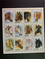 Guayana 1996 Horses MNH - Guyana (1966-...)