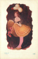 THEME DE LA DANSE - Carte Illustrée French Cancan. - Tanz