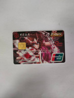 China, Saint Seiya, (1pcs) - Credit Cards (Exp. Date Min. 10 Years)