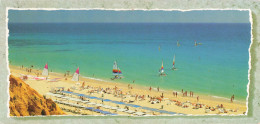 Praia Maria Luisa - ALGARVE - Carte Panoramique 1955 - Sonstige & Ohne Zuordnung