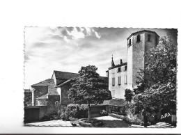 CPA PHOTO  DPT 81 LE PRIEURE D AMBIALET  EGLISE ET COUR INTERIEURE - Otros & Sin Clasificación