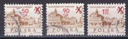 Pologne - République 1971 - 1980   Y & T N °  2041   2042  Et  2043  Oblitérés - Oblitérés