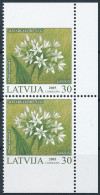 Mi 632 Do/Du ** MNH / Protected Plants, Wild Garlic, Allium Ursinum - Lettonie