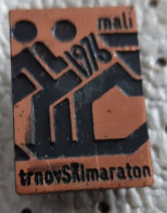 Cross-country Skiing Mali Trnovski Maraton 1976 Slovenia Pin - Invierno