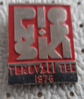 Cross-country Skiing Pionirski Tek Pioneers  1978 Slovenia Pin - Sport Invernali