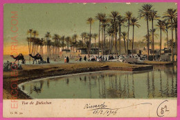 Ag2787 - EGYPT - VINTAGE POSTCARD - View Of Badukhen - 1906 - Altri & Non Classificati