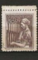 Tchécoslovaquie N° YT  758 Oblitéré  1954 - Used Stamps
