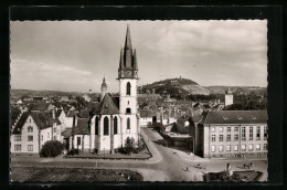 AK Karlsruhe-Durlach, Kirche St. Peter Und Paul Mit Turmberg  - Karlsruhe