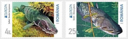 ROMANIA 2024 Europa CEPT. Underwater Fauna & Flora - Fine Set MNH - Unused Stamps