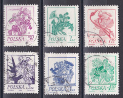 Pologne - République 1971 - 1980   Y & T N °  2136   2137   2138   2139   2140  Et  2141  Oblitérés - Used Stamps