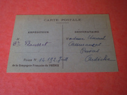 Carte Postale Commerciale Compagnie Française Du PHENIX - Cultures