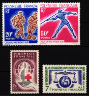 Franz. Polynesien Jahrgang 1963 Postfrisch #IG282 - Otros & Sin Clasificación