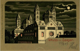 Gruss Aus Speyer - Litho - Speyer