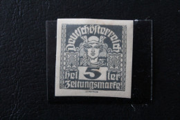 1920 TIMBRE JOURNAUX  Mi AT 295x 5 HELLER NEUF MH .. - Ungebraucht