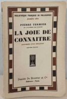 La Joie De Connaitre : Souvenirs D'un Géologue - Wetenschap