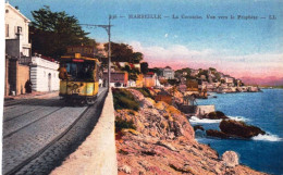 13 -  MARSEILLE -  Tramway Sur  La Corniche - Vue Vers Le Prophete - Endoume, Roucas, Corniche, Playas