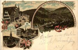 Gruss Aus Calw - Litho - Calw