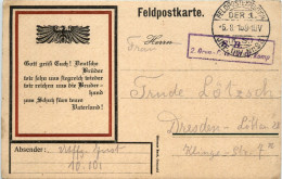 Feldpostkarte - Weltkrieg 1914-18