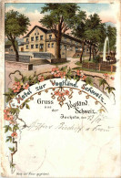 Jocketa - Hotel Zur Vogtländ. Schweiz - Litho - Pöhl