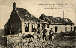 Bataillons Stabsquartier In Westflandern - Weltkrieg 1914-18
