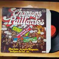 DISQUE Vinyle 33 T -  CHANSONS PAILLARDES  " Réservé Aux Adultes "  Interdit Aux Moins  De 18 Ans   " Charlotte La Petit - Other - French Music